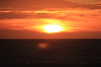 Sunset in Belgium