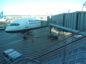 At the airport