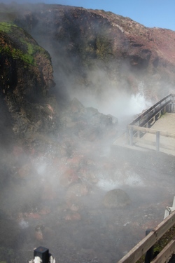 Hot springs in Iceland