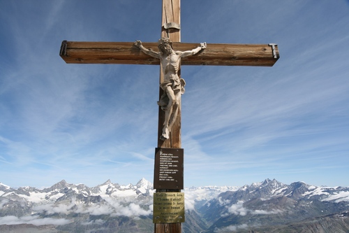 The cross on Materhorn