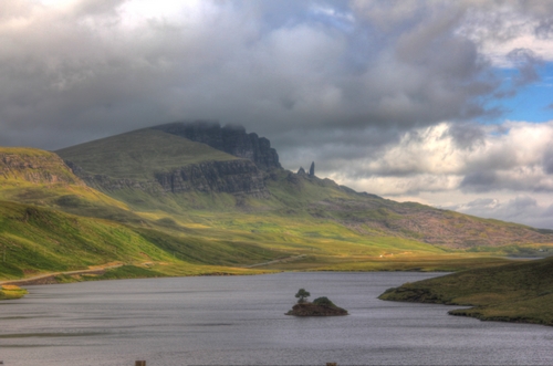 Old Man Storr from afar